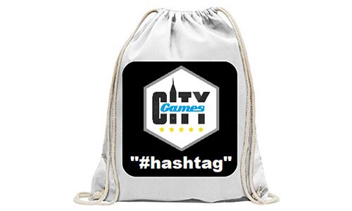 CityGames Bremen: Mit dem CityGames Backpack hashtag habt ihr bei der JGA Frauen Tour alles dabei CityGames Bremen JGA Frauen Tour Backpack hashtag