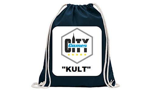 CityGames Bremen: Mit dem Backpack KULT habt ihr bei euren Jungesellenabschied alles dabei CityGames Bremen JGA Männer Tour Backpack KULT